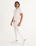 White Men's Joggers