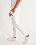 White Men's Joggers